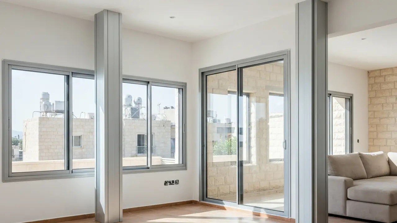 כמה עולה השילוב בין חלונות אלומיניום מחיר זול לדלתות וחיפויים? - קבלן אלומיניום