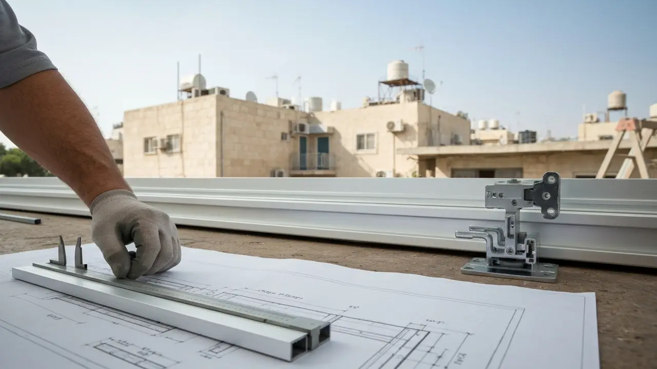 פרזול ומנגנון דלת הזזה — איך זה משפיע על המחיר הסופי? - קבלן אלומיניום