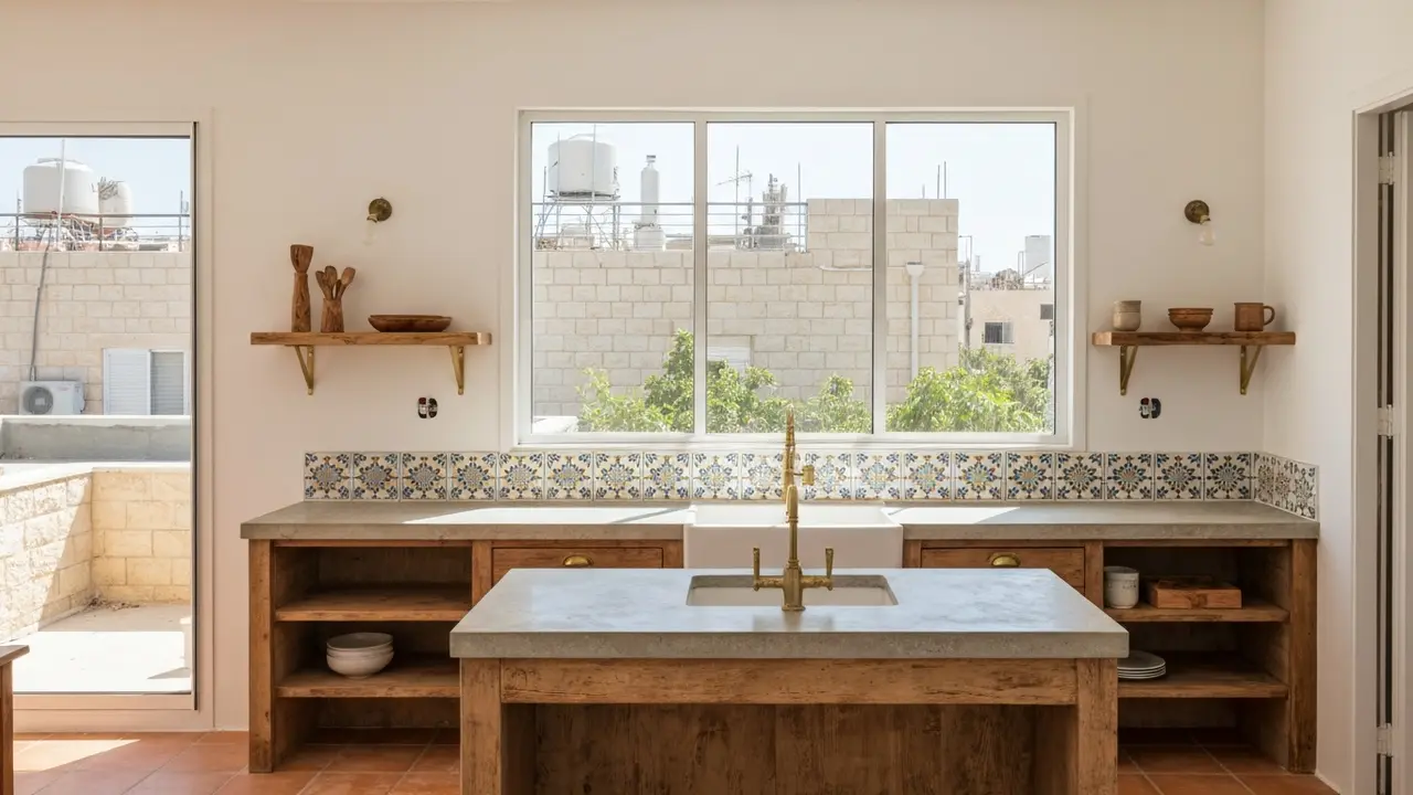 איך משפיעים הבדלי אזור בארץ על מחיר מטבח כפרי? - קבלן שיפוצים