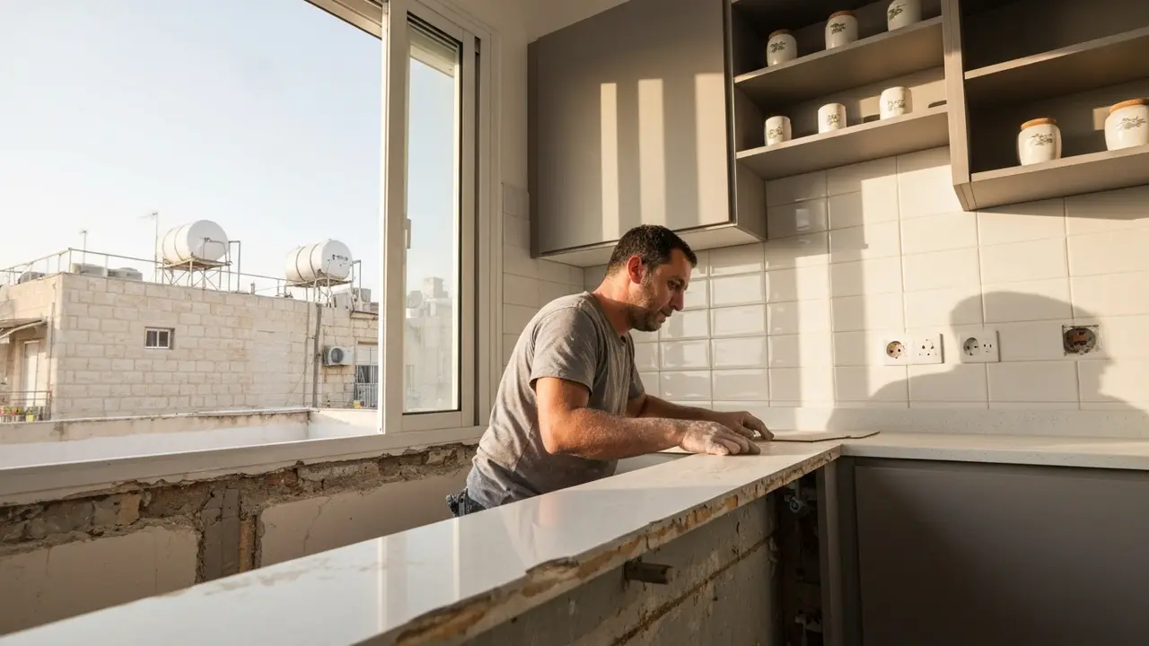 מה מרכיב את המחיר של שיפוץ מטבח לפני ואחרי? - קבלן שיפוצים