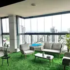 עבודה של ספרטק, סגירת מרפסת זכוכית (3)