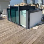 עבודה של שי, סגירת מרפסת זכוכית (8)