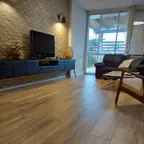 פרקט למינציה, רצפת חדר / סלון ותוצאה סופית – מעבודות אליהו, מתקין פרקטים (2)
