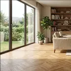 פרקט פישבון, רצפת חדר / סלון ותוצאה סופית – מעבודות אברבוך פרקטים, מתקין פרקטים (19)