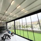 פרגולת בד / ברזנט נאספת, פרגולת אלומיניום וסגירת פרגולה בזכוכית / חלונות – מעבודות חיים, מתקין פרגולות אלומיניום (15)