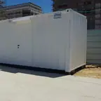 מכולה / מבנה ממכולה, מכולה 12 מטר (40 פיט) וחזית חיצונית – מעבודות תהל, מבנים יבילים (21)