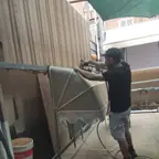 עבודה של שי, מתקין סוככים (7)