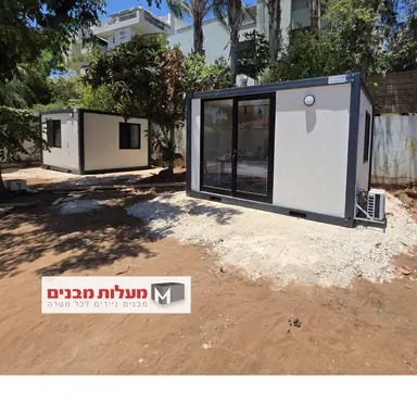 משרד יביל / נייד וחזית חיצונית – מעבודות מעלות מבנים, מבנים יבילים (20)