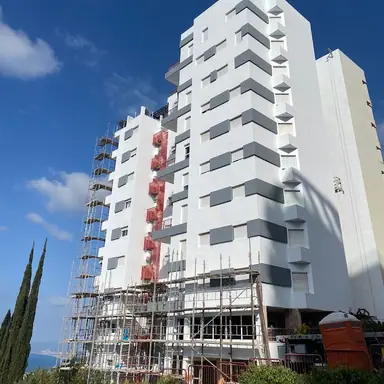 ממד בבית משותף, מראה חיצוני ושלב בניה – מעבודות עידן, קבלן ממדים (2)