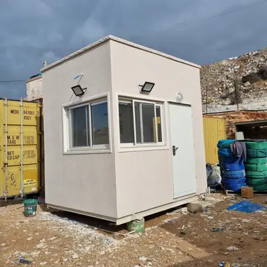 עמדת שמירה, מבנה יביל / מודולרי וחזית חיצונית – מעבודות שרון, מבנים יבילים (5)