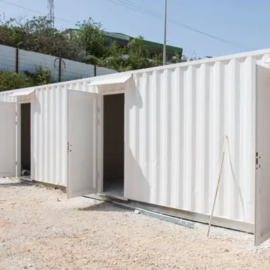 מכולה / מבנה ממכולה, מחסן יביל וחזית חיצונית – מעבודות תהל, מבנים יבילים (10)