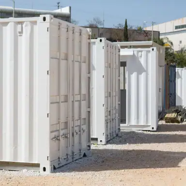 מכולה / מבנה ממכולה, מחסן יביל וחזית חיצונית – מעבודות תהל, מבנים יבילים (9)