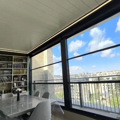 פרגולת אלומיניום, קירוי מרפסת וקירוי סנטף / פאנלים – מעבודות חיים, מתקין פרגולות אלומיניום (17)