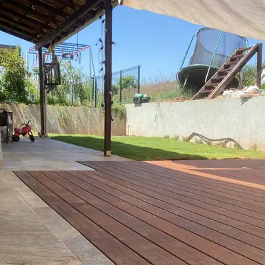 עבודה של צורי, נגר פרגולות ודקים (3)