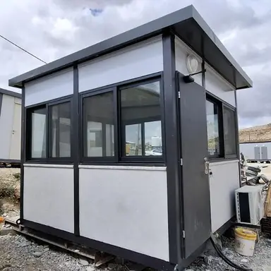 עמדת שמירה, מבנה יביל / מודולרי וחזית חיצונית – מעבודות שרון, מבנים יבילים (7)