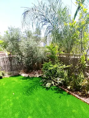 עבודה של טל, מתקין דשא סינטטי (9)