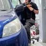 תמונה שצירף לקוח לביקורת על גיא, השחרת חלונות לרכב (1)