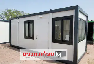 משרד יביל / נייד, מכולה 6 מטר (20 פיט) וחזית חיצונית – מעבודות מעלות מבנים ניידים, מבנים יבילים (29)