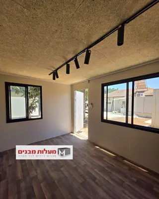משרד יביל / נייד ופנים המבנה – מעבודות מעלות מבנים ניידים, מבנים יבילים (46)