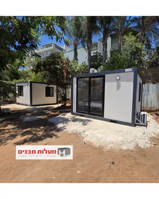 משרד יביל / נייד וחזית חיצונית – מעבודות מעלות מבנים ניידים, מבנים יבילים (47)