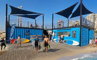 מכולה / מבנה ממכולה וחזית חיצונית – מעבודות מעלות מבנים ניידים, מבנים יבילים (6)