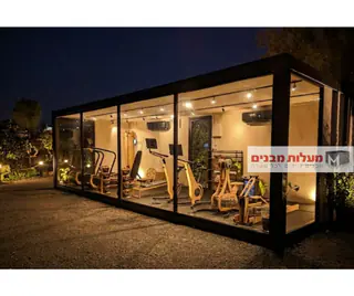מבנה יביל / מודולרי וחזית חיצונית – מעבודות מעלות מבנים ניידים, מבנים יבילים (15)
