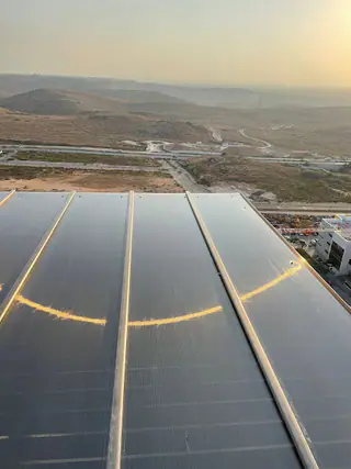 קירוי שקוף / שמשונית ותוצאה סופית – מעבודות ליאור, מתקין פרגולות אלומיניום (5)