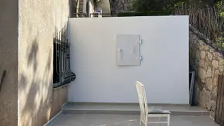 ממד בבית פרטי, חלון ממד ומראה חיצוני – מעבודות ארביב מיגון בעמ, קבלן ממדים (2)