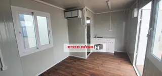 משרד יביל / נייד ופנים המבנה – מעבודות מעלות מבנים ניידים, מבנים יבילים (25)