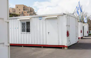 מכולה / מבנה ממכולה, משרד יביל / נייד ומכולה 12 מטר (40 פיט) – מעבודות תהל, מבנים יבילים (37)
