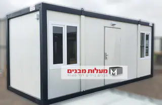 משרד יביל / נייד, מכולה 6 מטר (20 פיט) וחזית חיצונית – מעבודות מעלות מבנים ניידים, מבנים יבילים (30)