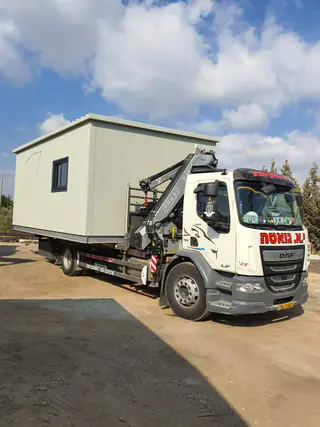 מבנה יביל / מודולרי, חזית חיצונית והובלה והצבה – מעבודות גואטה מבנים ניידים ופרוייקטים, מבנים יבילים (10)