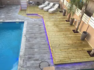 תוצאה סופית – מעבודות גבי, מתקין פרגולות אלומיניום (1)