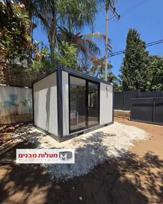 משרד יביל / נייד וחזית חיצונית – מעבודות מעלות מבנים ניידים, מבנים יבילים (43)