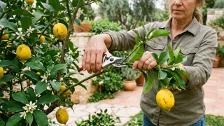 איך גוזמים עץ לימון? איור למאמר: איך גוזמים עץ לימון?