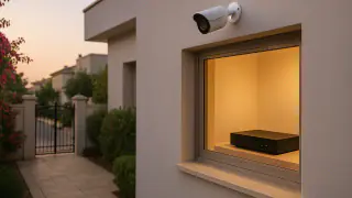 איור למאמר: חיבור מצלמת ip ל dvr