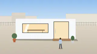 איור למאמר: איך מתאימים מכולה לשימוש כמשרד?