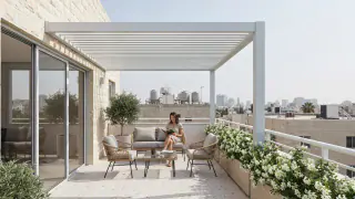 פרגולה למרפסת מחיר: המדריך המלא — מחירים, שלבים וטיפים איור למאמר: פרגולה למרפסת מחיר