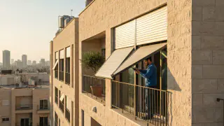 איור למאמר: איך מכוונים תריס חשמלי