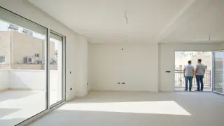 איור למאמר: צביעת דירה חדשה מקבלן