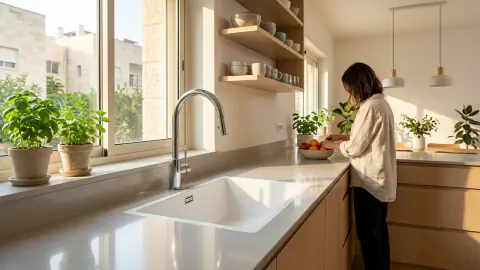 איקאה כיור מטבח: המדריך המלא — מחירים, שלבים וטיפים איור למאמר: איקאה כיור מטבח