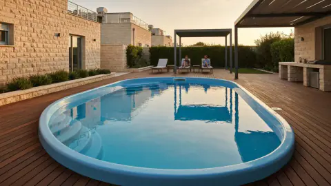 בריכת שחיה פיברגלס – מחיר, יתרונות והתקנה איור למאמר: בריכת שחיה פיברגלס