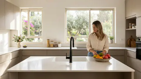 ברז למטבח מחירים 2026: כל מה שחשוב לדעת + המלכודות איור למאמר: ברז למטבח מחירים