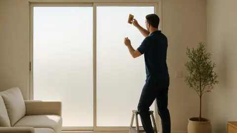 איור למאמר: מדבקה חלבית לחלון