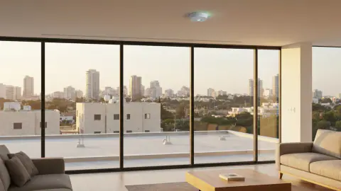 איור למאמר: מערכת גילוי עשן