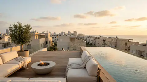 איור למאמר: עיצוב פנטהאוזים ודירות יוקרה