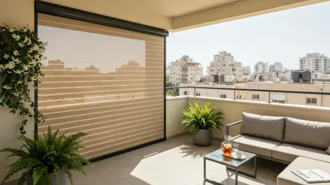איור למאמר: מסכי הצללה למרפסת