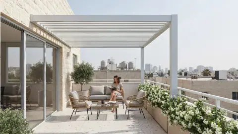 איור למאמר: פרגולה למרפסת מחיר