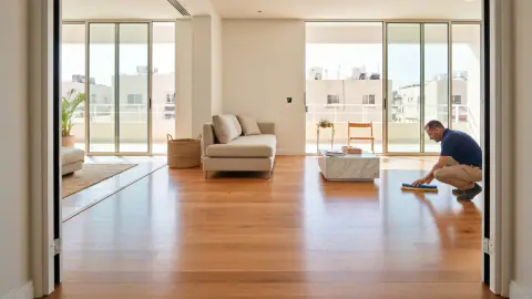 איור למאמר: פרקט ניקוי