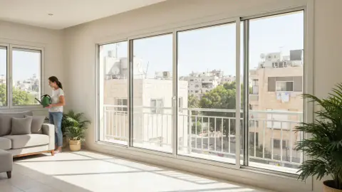 הגבהת מעקה חלון 2026: כל מה שחשוב לדעת + המלכודות איור למאמר: הגבהת מעקה חלון